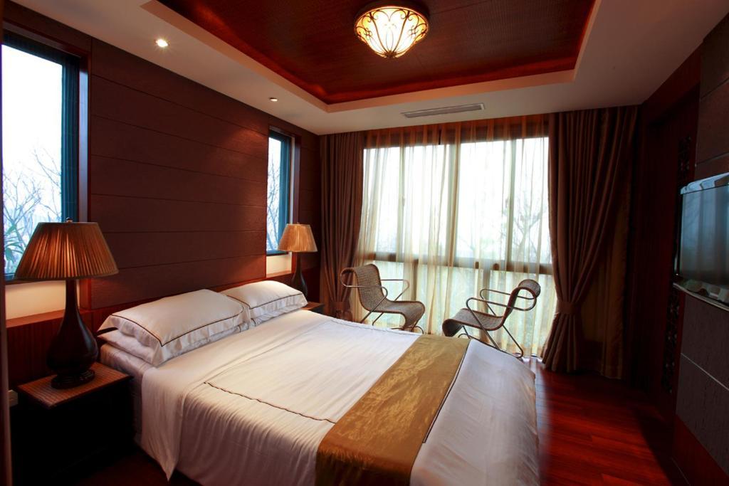 Suzhou Hanyuan Yacht&Resort Hotel Bagian luar foto