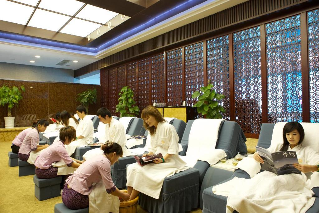 Suzhou Hanyuan Yacht&Resort Hotel Bagian luar foto