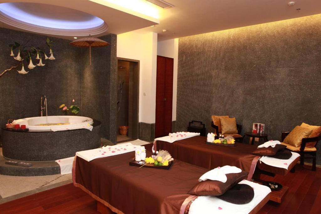 Suzhou Hanyuan Yacht&Resort Hotel Bagian luar foto