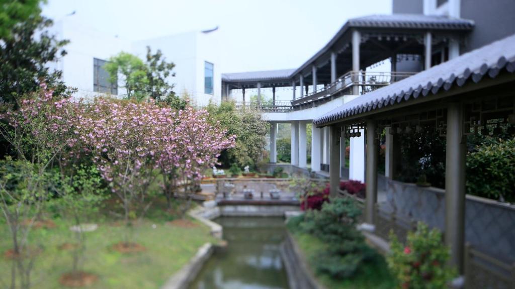 Suzhou Hanyuan Yacht&Resort Hotel Bagian luar foto